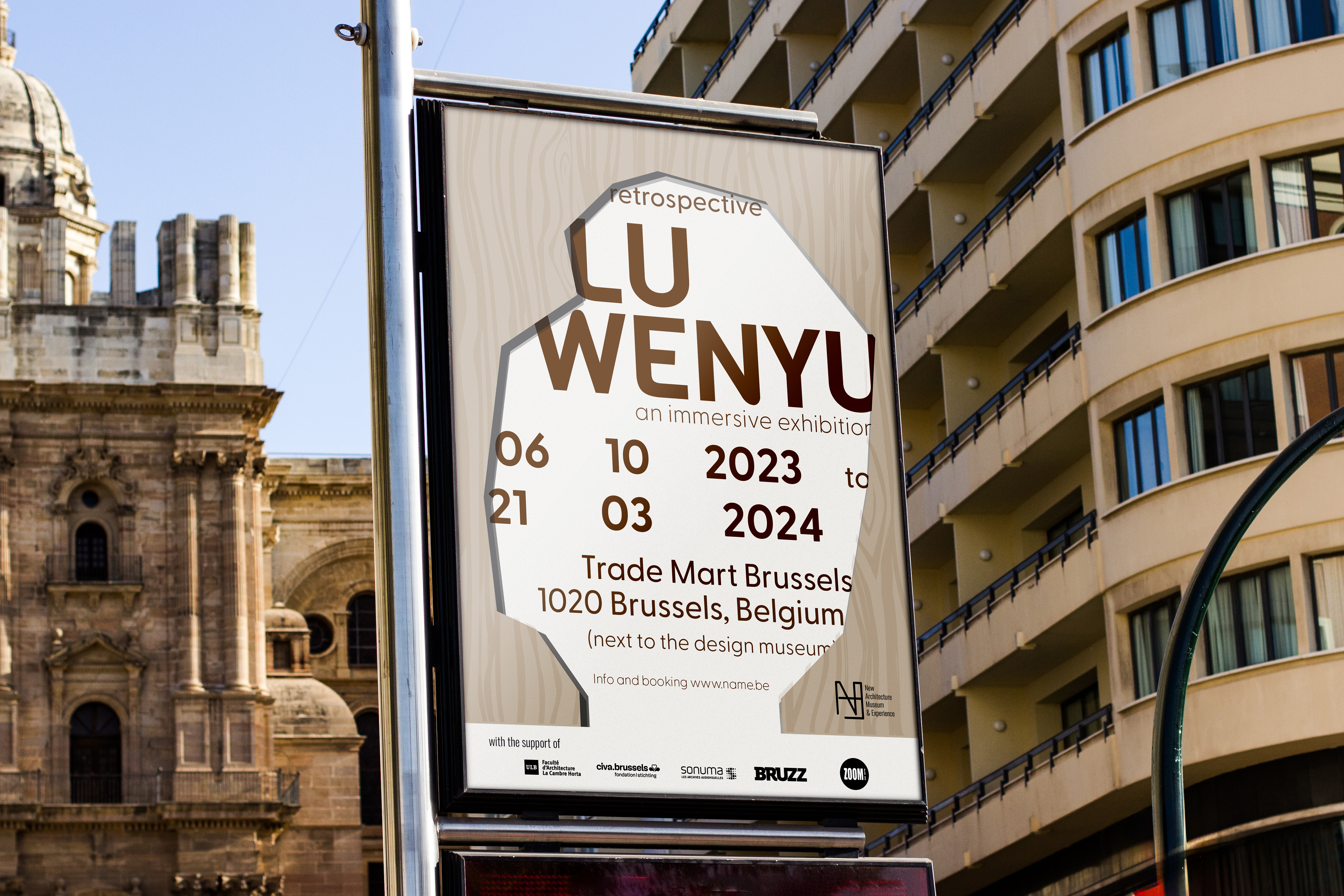 affiche musée NAME Lu Wenyu
