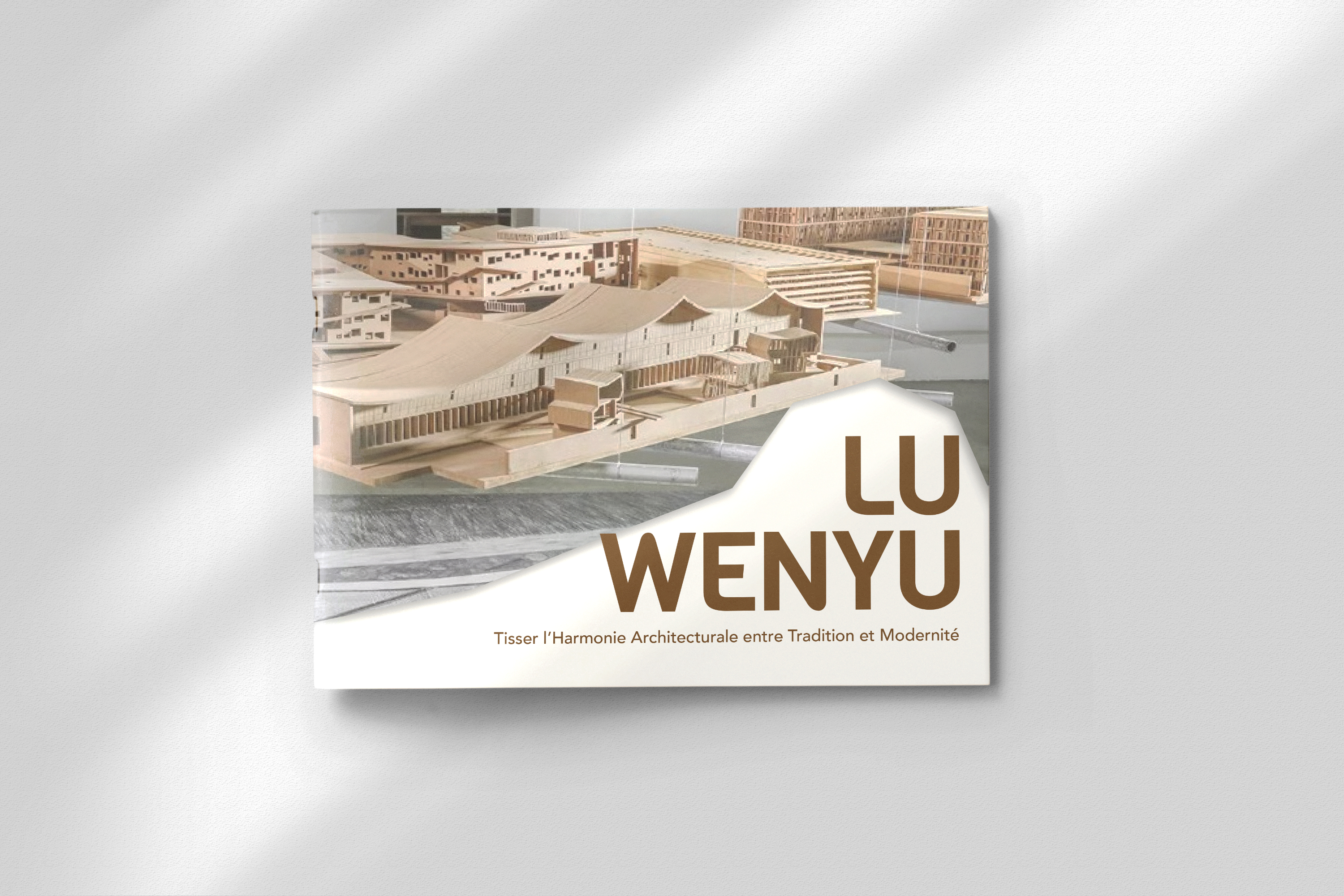 brochure musée Name Lu Wenyu page première de couverture